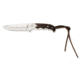 Browning 525 Stag Handle,SS Fixed Blade Knife 322525