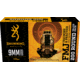 Browning 9mm Luger 115 Grain Full Metal Jacket Brass Cased Centerfire Pistol Ammo, 200 Rounds, B191800096
