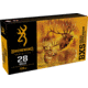 Browning BXS .28 Nosler 139 grain Solid Expansion Polymer Tip Centerfire Rifle Ammo, 20 Rounds, B192400281