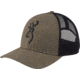 Browning Bg Cap Chill Mesh Snapback Mid Profile Olive Buckmark Osfm