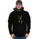 Browning Bg Men's Hoodie Black/camo Large W/buck Mark Logo