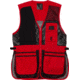 Browning Bg Mesh Shooting Vest R-hand Small Black/red Trim
