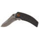 Browning Blood Trail Folder 2 3/4in Knife, Drop Point, D2 Blade, G10 Handle, Black Oxide Stonewash Blade, 3220465