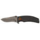 Browning Blood Trail Folder 2 3/4in Knife, Drop Point, D2 Blade, G10 Handle, Black Oxide Stonewash Blade, 3220465