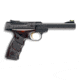 Browning Buck-Mark-Plus-Rosewood-UDX Pistol, .22 Long Rifle, 5.5 in barrel, matte blue aluminum frame, rosewood Ultragrip DX grip, blowback operated semi-auto, single-action, fiber-optic front, adj. target rear, 10 round magazine, BBM-PLUS-RW-UDX-FRRMPG