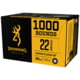 Browning BPR .22 Long Rifle 36 Grain Copper Plated Hollow Point Brass Cased Rimfire Ammunition