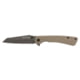 Browning Branded Rock Field Assisted Opening Folding Knife, 3in, 7Cr17Mov, Wharncliffe, G10 Handle, N, 3220512