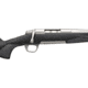 Browning X-Bolt 2 Hunter Bolt Action Rifle, 6.8 Western, 24in Sporter Contour Barrel, 1-7.5, Synthetic Black Stock, Stainless, 036008299-FRRMPG