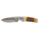 Browning Buckmark Hunter Fixed Blade Knife, 3in, 8Cr13MoV, Drop Point, Bone Handle, Leather, 3220509