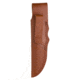 Browning Buckmark Hunter Large Fixed Blade Knife, 3.625in, 440-C, Drop Point, Wood Handle, Split Grain Leather, 3220397