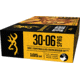 Browning BXC .30-06 Springfield 185 grain Controlled Expansion Terminal Tip Nickel Plated Brass Cased Centerfire Rifle Ammo, 20 Rounds, B192230061
