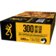 Browning BXC .300 Winchester Magnum 185 grain Controlled Expansion Terminal Tip Nickel Plated Brass Cased Centerfire Rifle Ammo, 20 Rounds, B192203001