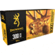 Browning BXC .300 Winchester Short Magnum 185 grain Controlled Expansion Terminal Tip Nickel Plated Brass Cased Centerfire Rifle Ammo, 20 Rounds, B192230001