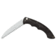 Browning Camp Saw Folding Knife, 5.125in, 4116 Stainless, Saw, Back Contour-Molded Composite Handle, Black, 322922