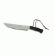 Browning Competition Knives Crowell/Barker Knife,Black Handle,Satin Fixed Blade Knife 322580