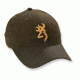 Browning Dura-Wax Youth Cap, Brown w/ Buckmark, 308412881