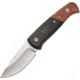 Browning Fixed Blade Knife with Wood Handle, 3 satin finish stainless drop point blade, Black and brown, 3220373