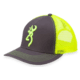 Browning Flashback Cap,Charcoal/Neon Green 308177541