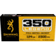 Browning FMJ Target .350 Legend 124 grain Full Metal Jacket Brass Cased Centerfire Rifle Ammo, 20 Rounds, B192803501