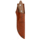 Browning Guide Series Fixed Blade Knife, 3in, Sandvik 14C28N, Drop Point, Composite Handle, Split Grain Leather, 3220498B