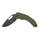 Browning Hidden Hollow Folding Knife, 3in, D2 High Carbon Steel, Drop Point, G10 Handle, N, 3220506