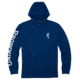 Browning Hooded Long Sleeve Sun Shirt - Mens, Navy, 3XL, 3010729506
