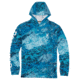Browning Hooded Long Sleeve Sun Shirt - Mens, RTW3 Blue, Small, 3010812901