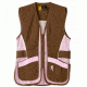 Browning Jr Vest For Her,Brown/Pink,M 3050548802