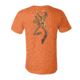 Browning Mens Antler Buckmark Short Sleeve T-Shirt, Burnt Orange, Small A000321880102