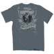Browning Mens Antler Crest S/S Tee,Black, L BRD010056.099900.L