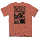 Browning Mens Stacked S/S Tee, Sunset, S BRD010051.710900.S