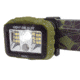 Browning Night Gig Elite LED Headlamp, Rechargable Lithium Ion, Green/White, 560 Lumen, Green, 3713036