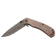 Browning Rivet Folder 3in Knife, Drop Point, D2 Steel Blade, Laminate Handle, Copper, 3220473