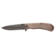 Browning Rivet Folder 3in Knife, Drop Point, D2 Steel Blade, Laminate Handle, Copper, 3220473