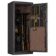 Browning Safes Sporter 20 Closet Hammer Gloss Gray Black Chrome Scroll UL Rated E-Lock, Black Chrome, 20 gun, 1601100320