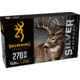 Browning SILVER SERIES 270 WIN 150 Grain Plated Soft Point Brass Rifle Ammo, 20 Rounds, B192602701