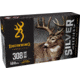 Browning SILVER SERIES 308 WIN 180 Grain Plated Soft Point Brass Rifle Ammo, 20 Rounds, B192603081