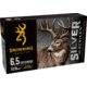 Browning SILVER SERIES 6.5 Creedmoor 129 Grain Plated Soft Point Brass Rifle Ammo, 20 Rounds, B192600651