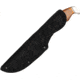 Browning Skinner Pakkawood Knife, 8.13in Overall, 3.75in Satin Stainless Steel Blade, Brown Finger Grooved Pakkawood Handle, Black Nylon Belt Sheath, 3220487