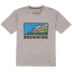 Browning Sun Short Sleeve T-Shirt - Mens, Light Grey, 2XL, 3010474905
