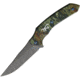 Browning TDX Fixed Blade Knife, 4 gray titanium coated stainless blade, TDX camo aluminum handle, 3220326