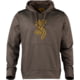 Browning Long Sleeve Tech Hoodie - Mens, Major Brown, Large, 3011889803