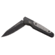 Browning Tie Fork Folding Knife, 3in, D2 High Carbon Steel, Drop Point, Titanium Handle, N, 3220472