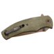 Browning Trailside Folding Knife - Box, 3.5in, D2 High Carbon Steel, Drop Point, Laminate Handle, N, 3220466B