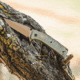 Browning Trailside Folding Knife, 3in, D2 High Carbon Steel, Drop Point, G10 Handle, N, 3220516