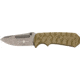 Browning Unleashed Assisted Open Folding Knife,3.375in Drop Point Steel Blade,Tan G-10 Handle 320175BL