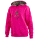 Womens Buckmark Camo Sweatshirt, Fuchsia