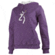 Browning Womens Buckmark Camo Sweatshirt, Sunset Purple, M BRI020004.298352.M