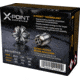 Browning X-Point .40 S&amp;W 180 grain X-Point Nickel Plated Brass Cased Centerfire Pistol Ammo, 20 Rounds, B191700402