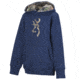 Browning Youth Buckmark Camo Sweatshirt, Dress Blues, Small A000178540502